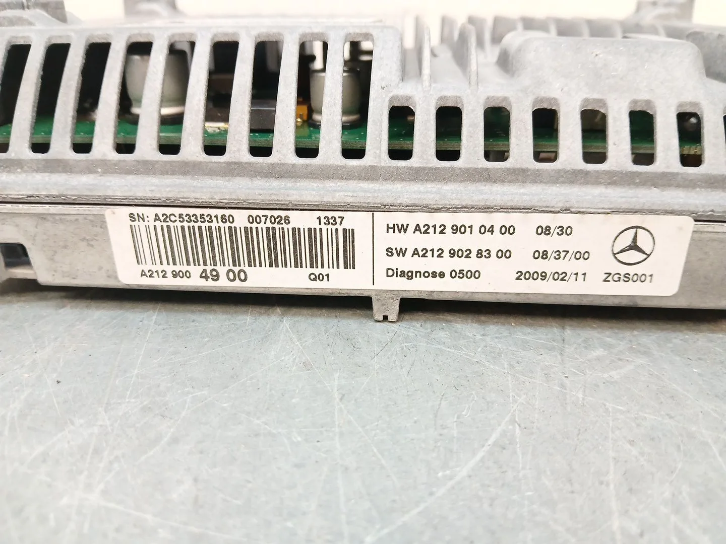 Pantalla Multifuncion para Mercedes-Benz Clase E (W212)