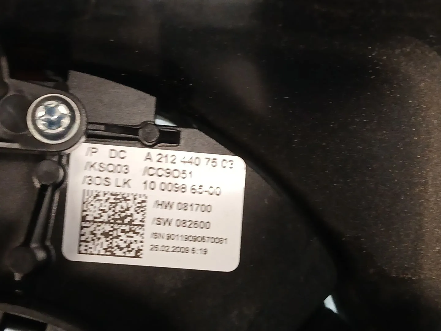 Mando Multifuncion para Mercedes-Benz Clase E (W212)