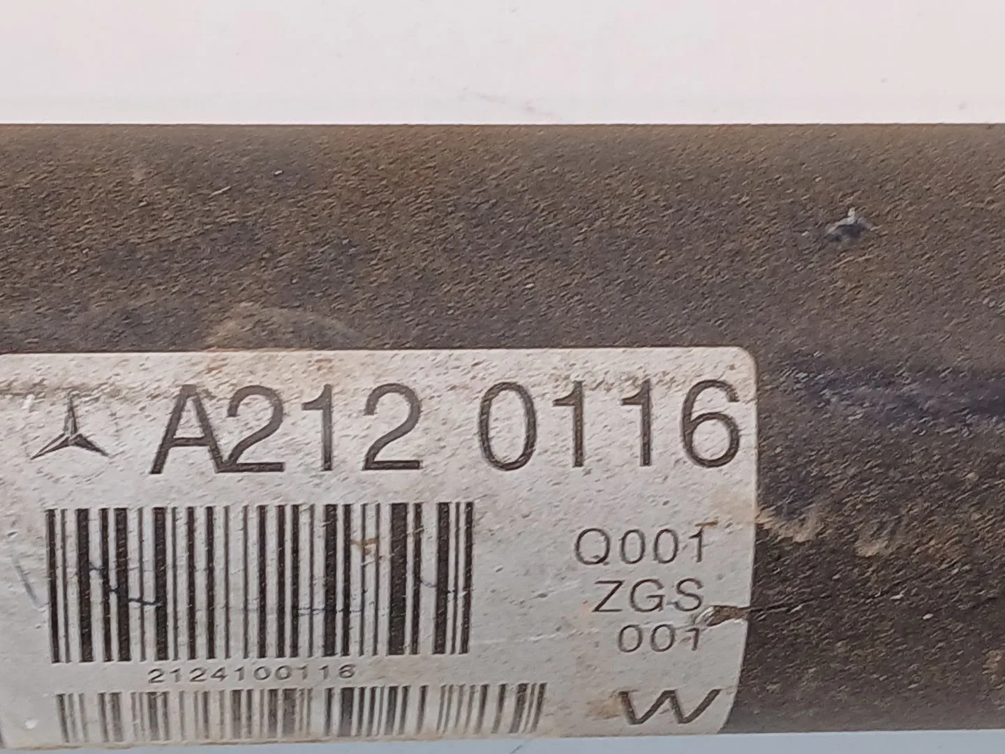 Transmision Central para Mercedes-Benz Clase E (W212)