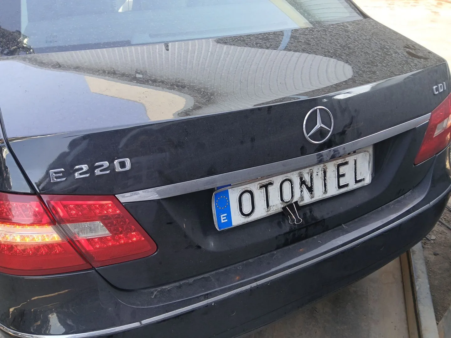 Tapa Maletero para Mercedes-Benz Clase E (W212)
