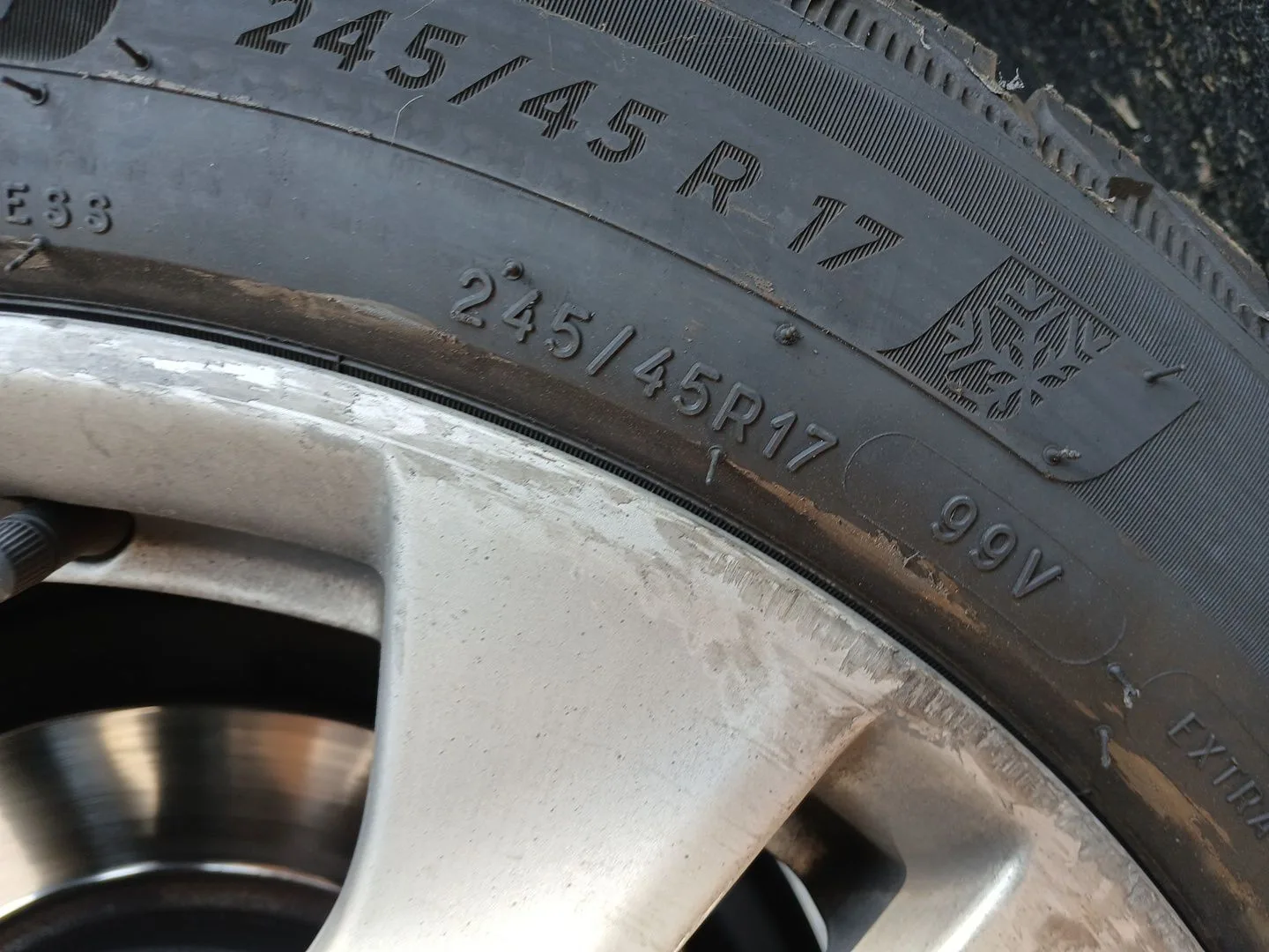 Llanta Trasera Derecha para Mercedes-Benz Clase E (W212)