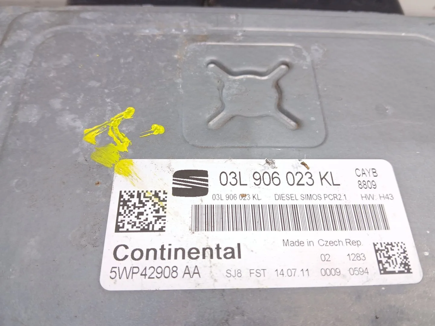 Centralita Motor Uce para Seat Leon (1P1)