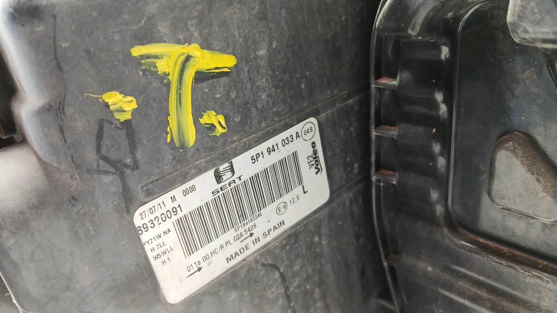 Faro Izquierdo para Seat Leon (1P1)