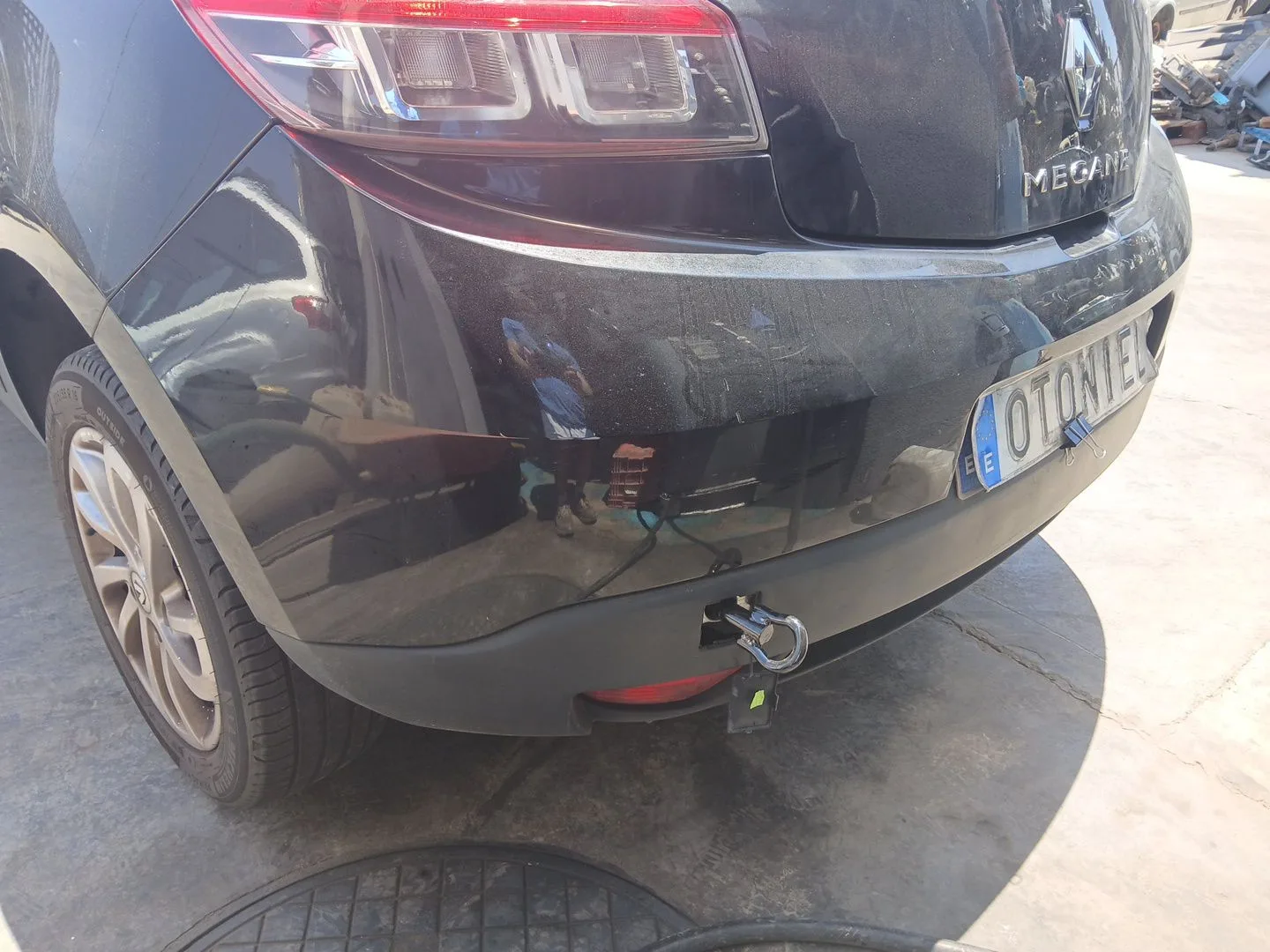 Paragolpes Trasero para Renault Megane Iii Coupe (Dz0/1_)