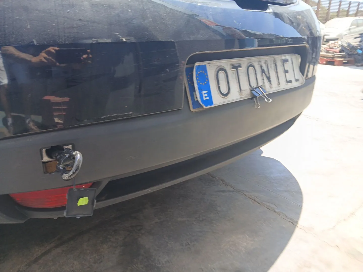 Paragolpes Trasero para Renault Megane Iii Coupe (Dz0/1_)