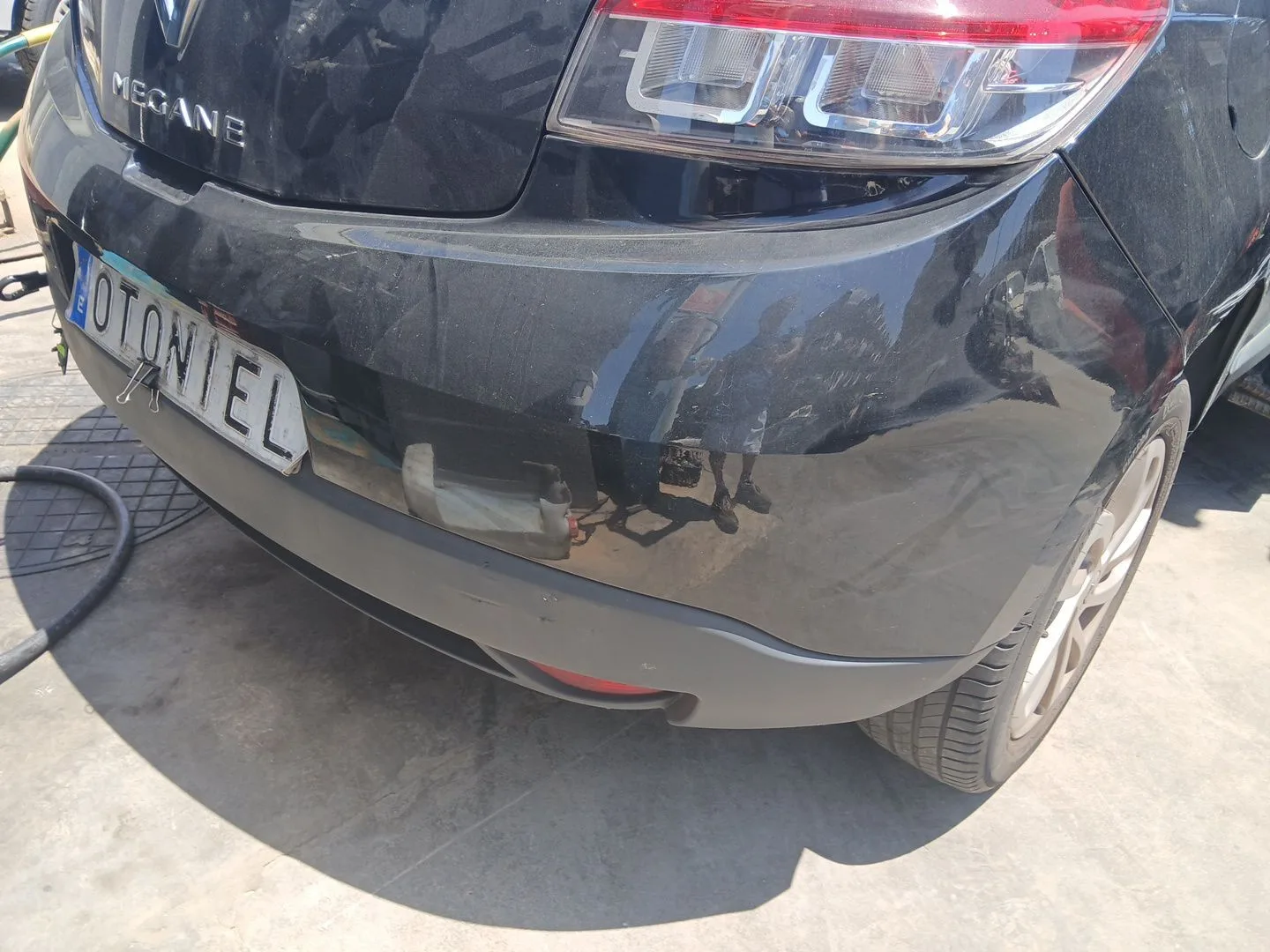 Paragolpes Trasero para Renault Megane Iii Coupe (Dz0/1_)