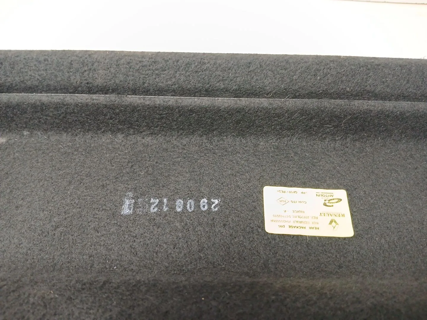 Bandeja Trasera para Renault Megane Iii Coupe (Dz0/1_)
