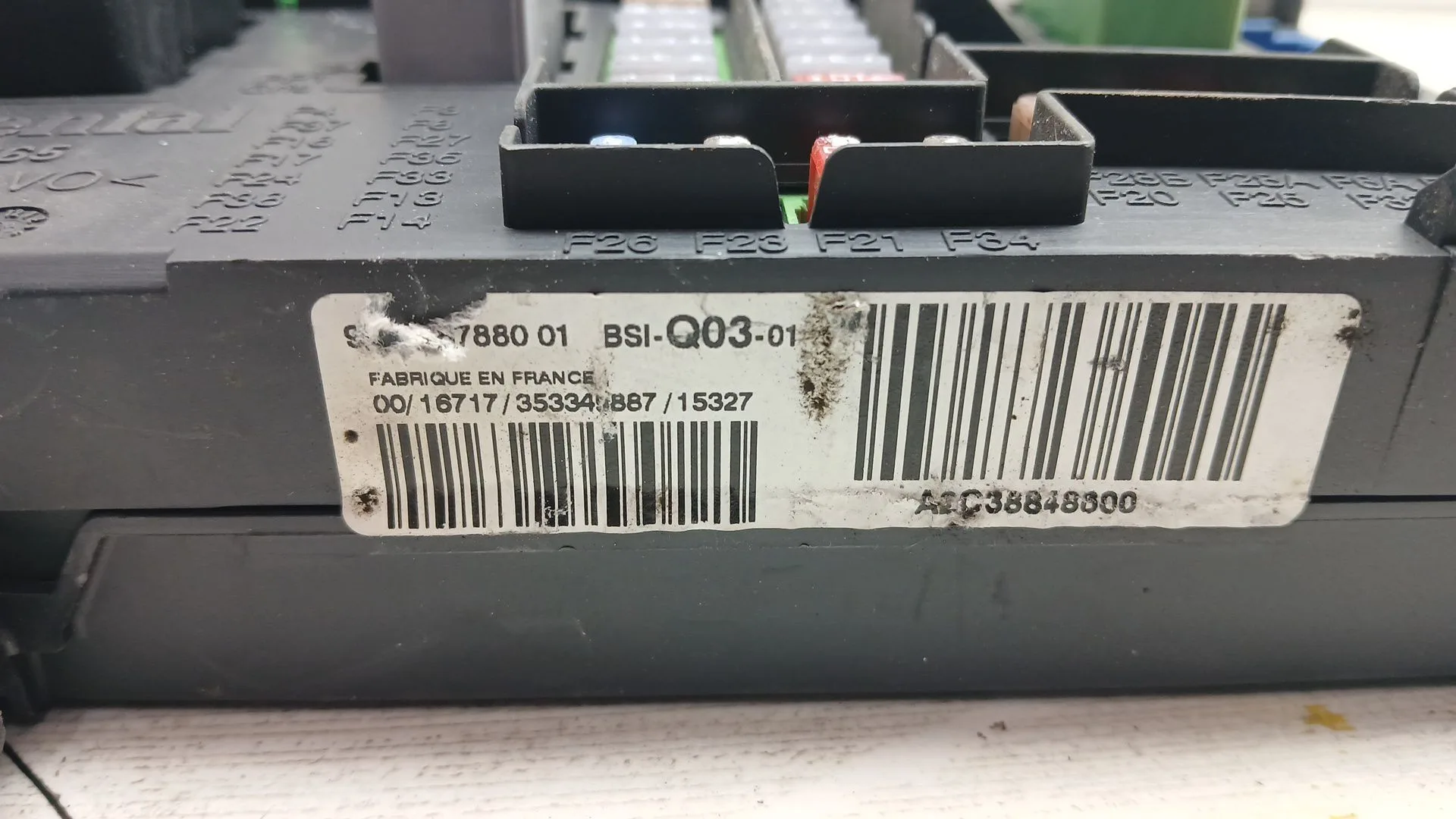 Centralita Bsi para Peugeot 308 Ii (Lb_, Lp_, Lw_, Lh_, L3_)