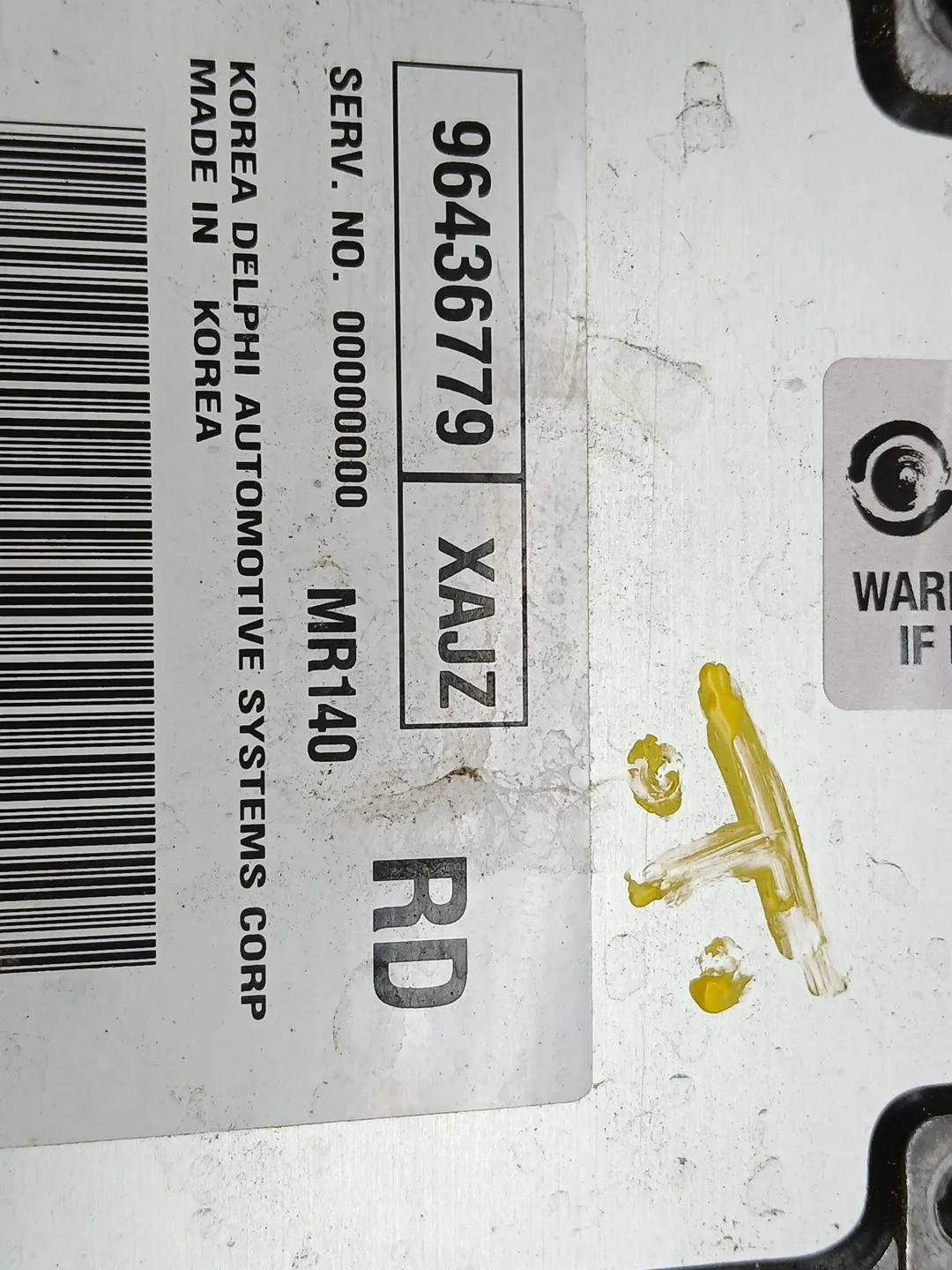 Centralita Motor Uce para Chevrolet Aveo / Kalos Hatchback (T200)