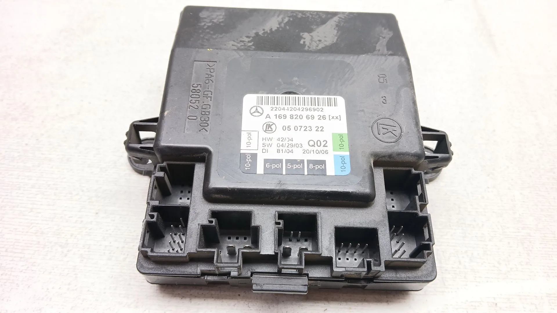 Modulo Electronico para Mercedes-Benz Clase A (W169)