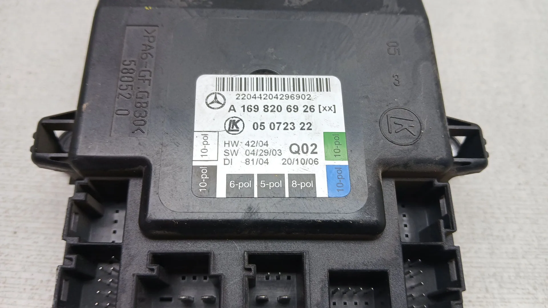 Modulo Electronico para Mercedes-Benz Clase A (W169)