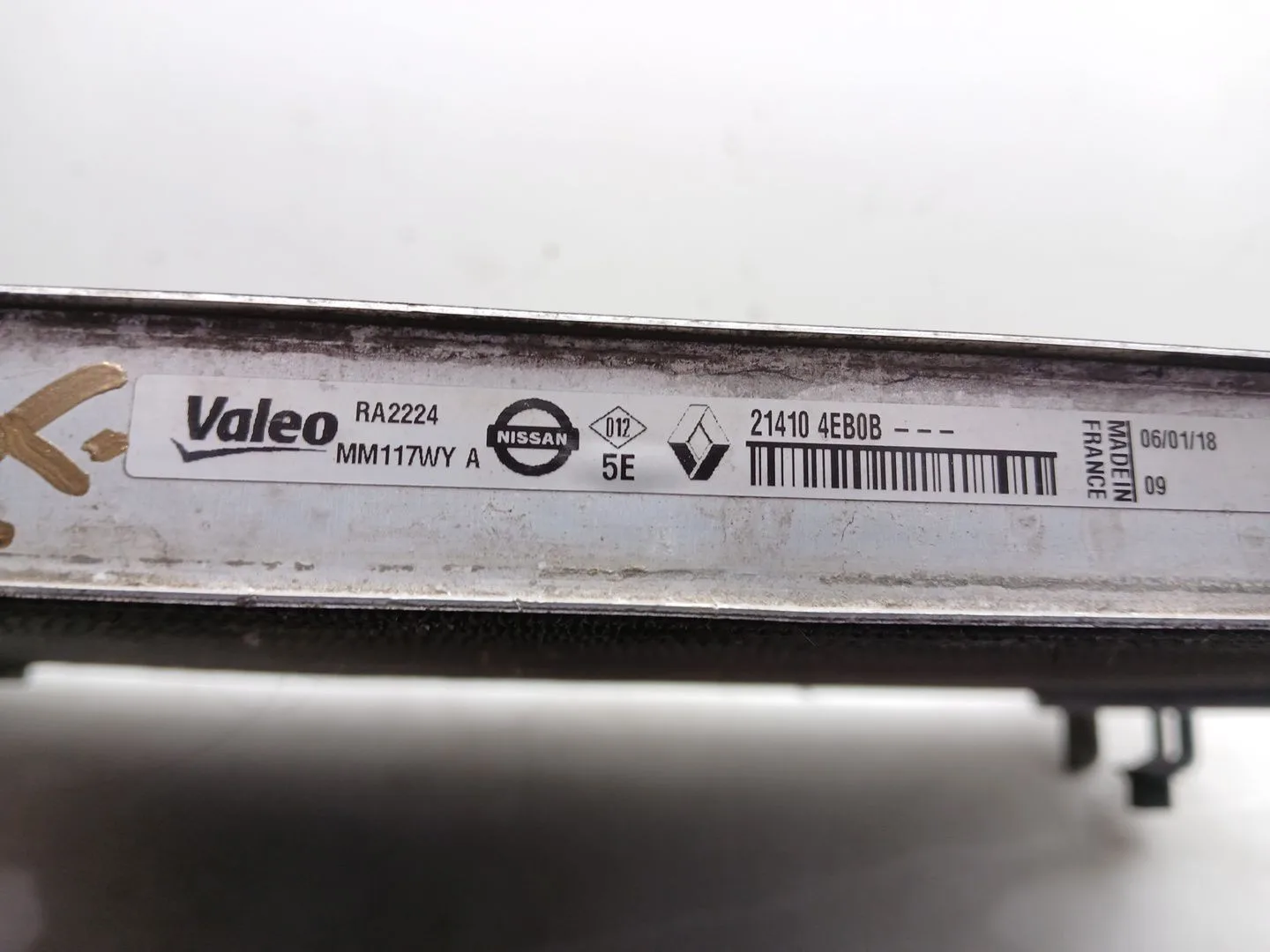 Radiador Agua para Renault Espace V (Jr_)