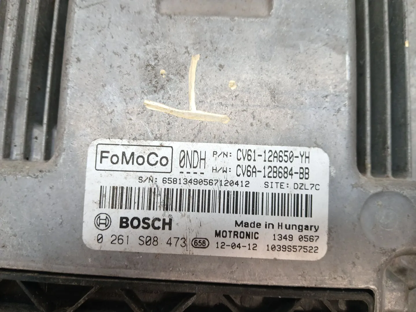 Centralita Motor Uce para Ford Focus Iii