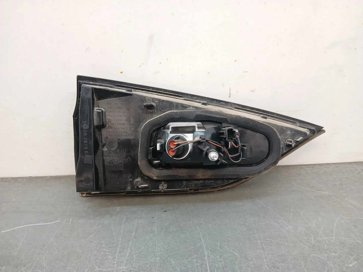 Piloto Trasero Derecho Interior para Renault Espace V (Jr_)