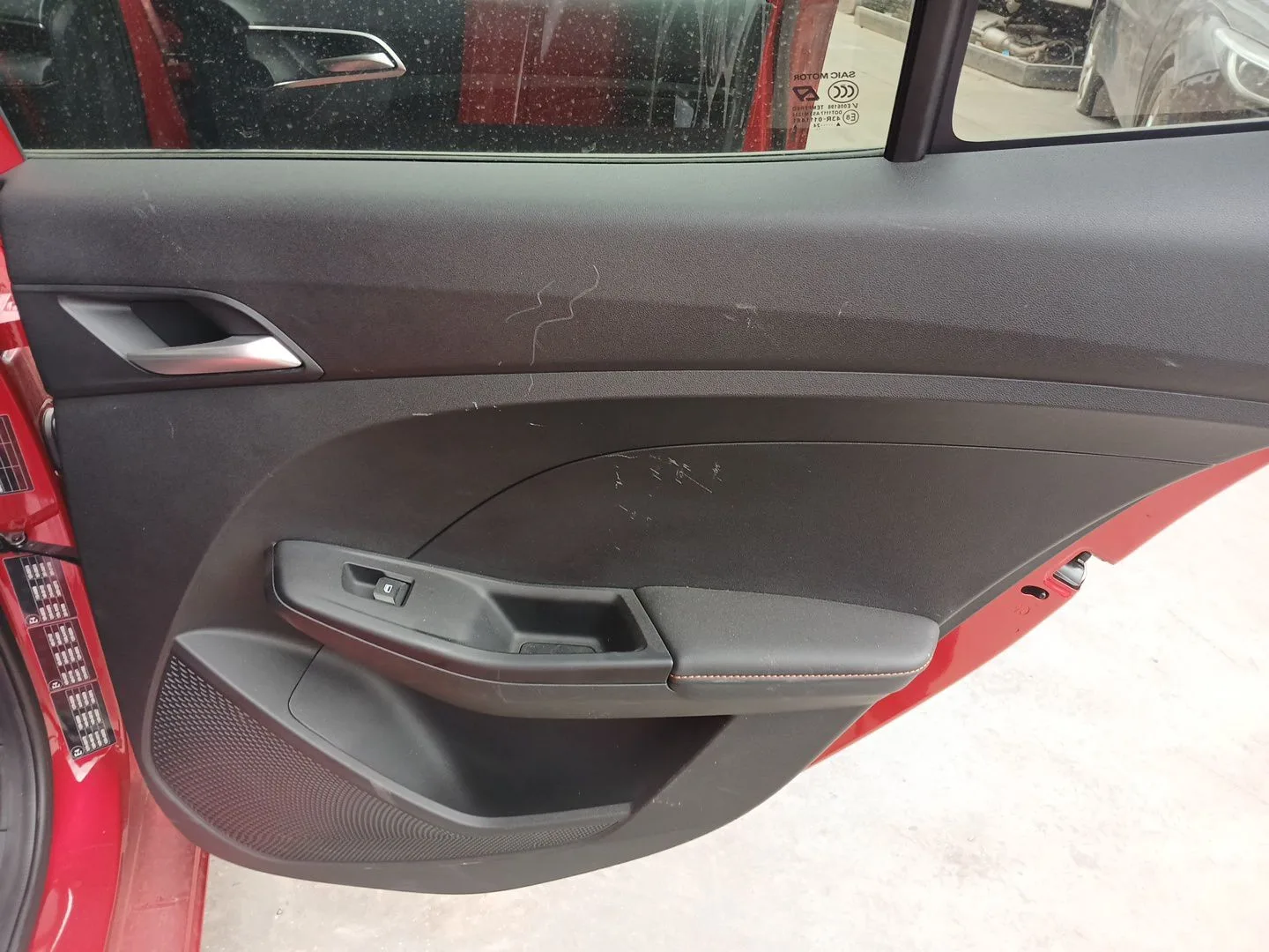 Guarnecido Puerta Trasera Derecha para Mg Mg 3 1.5 Hybrid