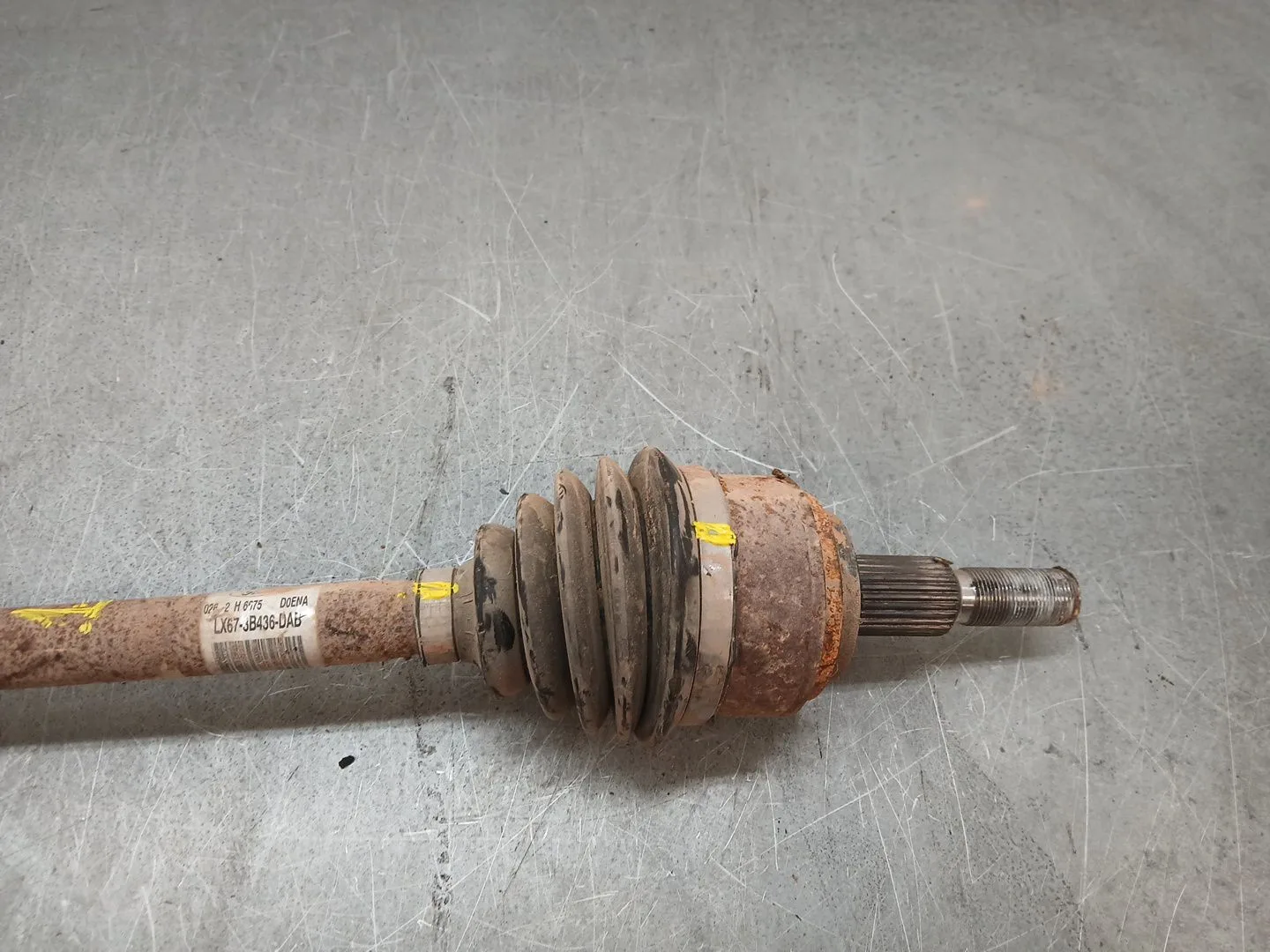 Transmision Delantera Derecha para Ford Kuga Iii (Dfk)