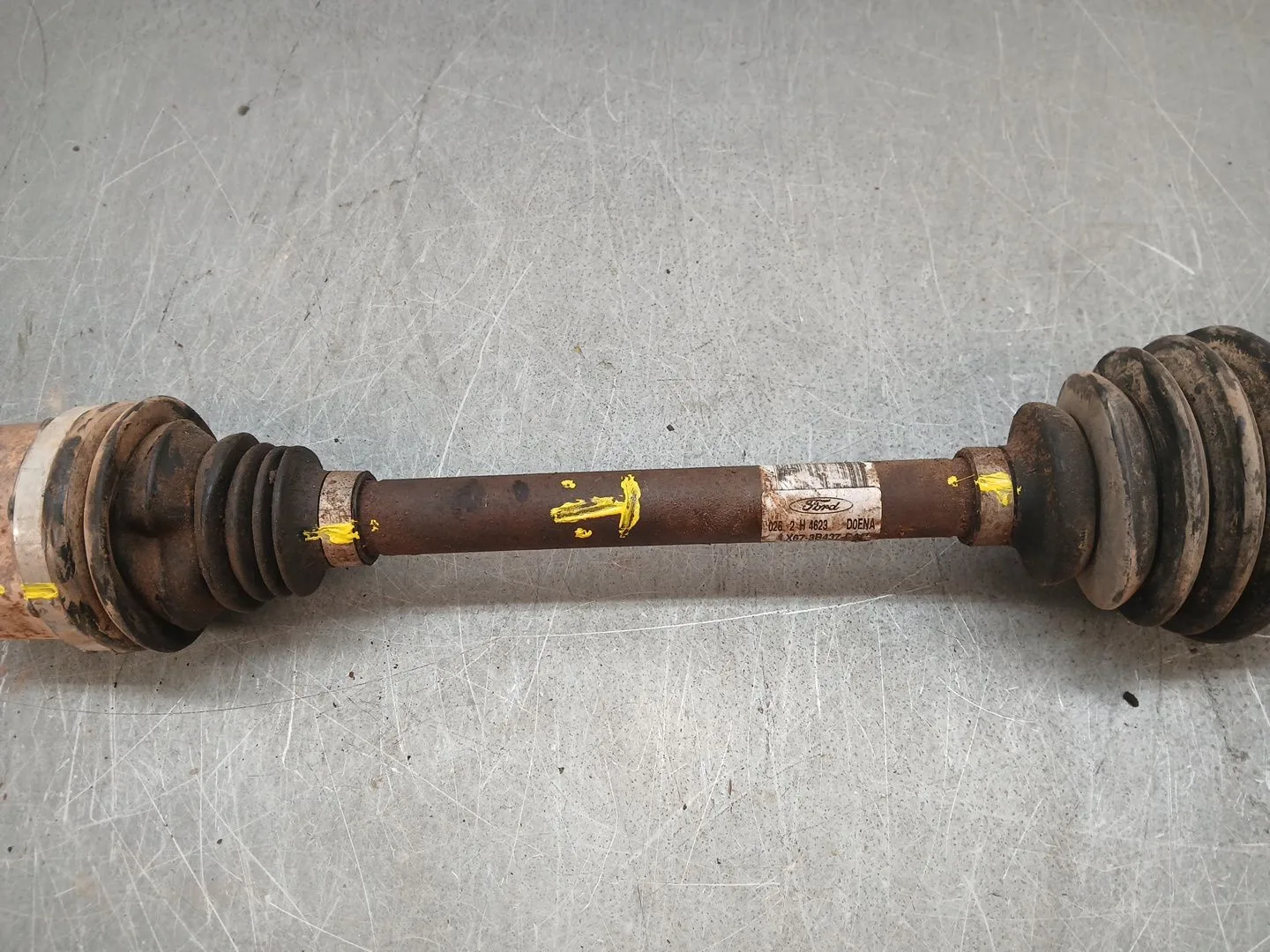 Transmision Delantera Izquierda para Ford Kuga Iii (Dfk)