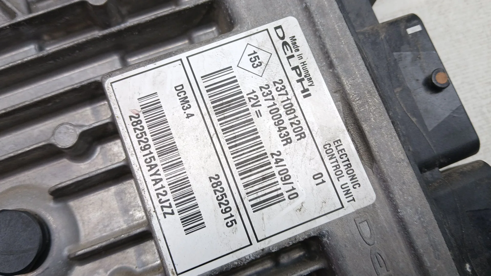 Centralita Motor Uce para Renault Megane Iii Hatchback (Bz0/1_, B3_)