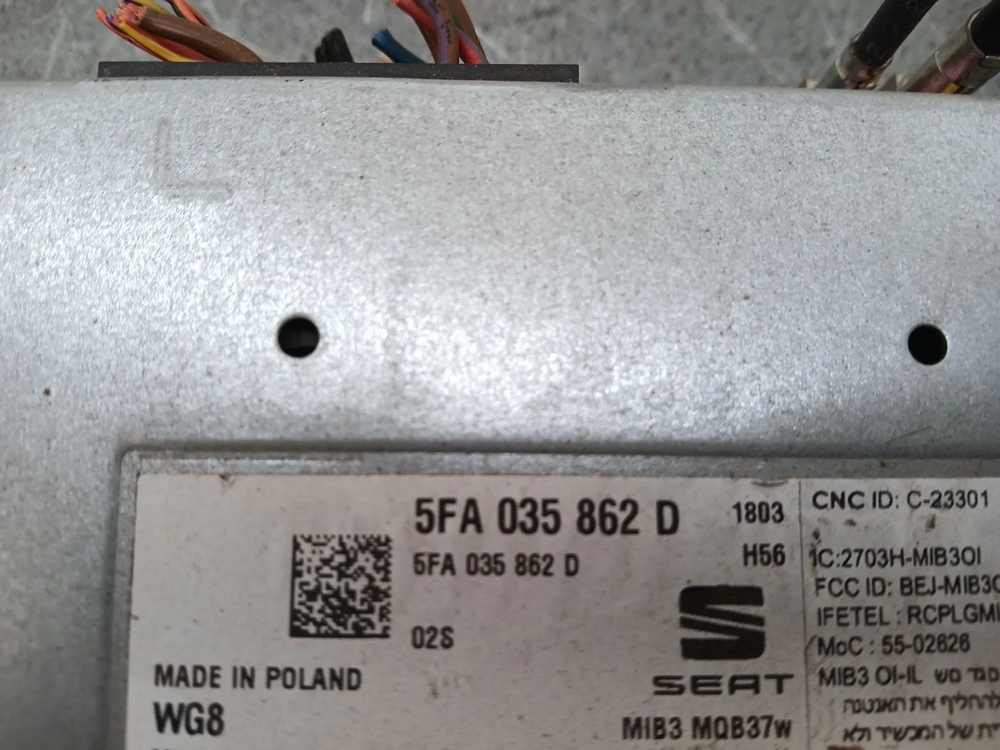 Modulo Electronico para Seat Leon (Kl1, Klg)