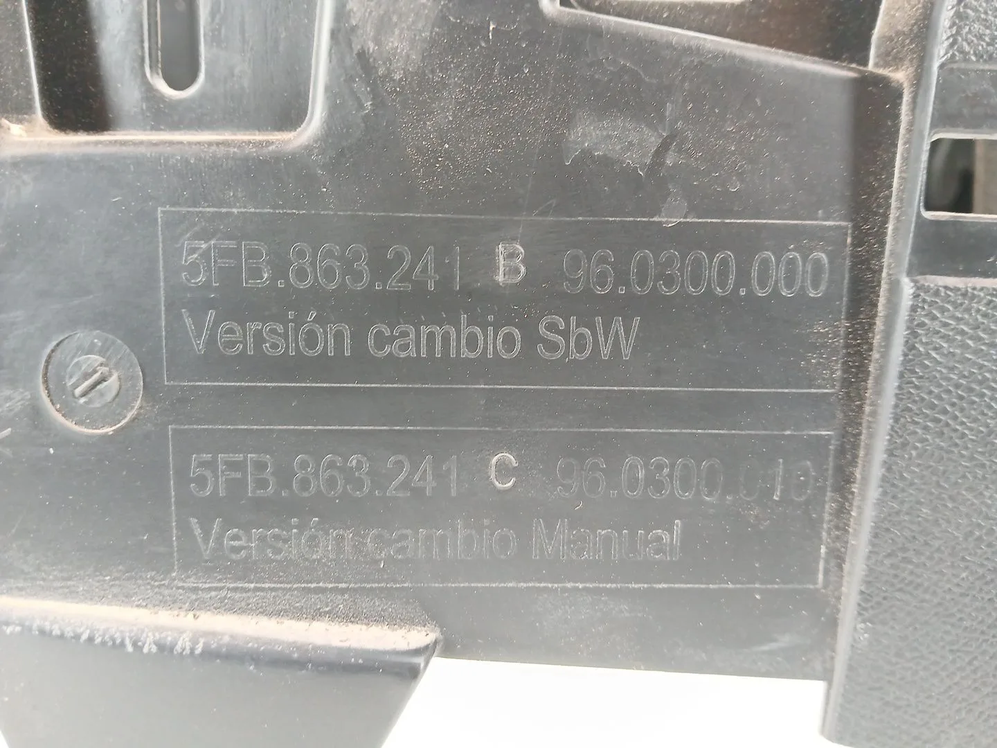 Apoyabrazos Central para Seat Leon (Kl1, Klg)
