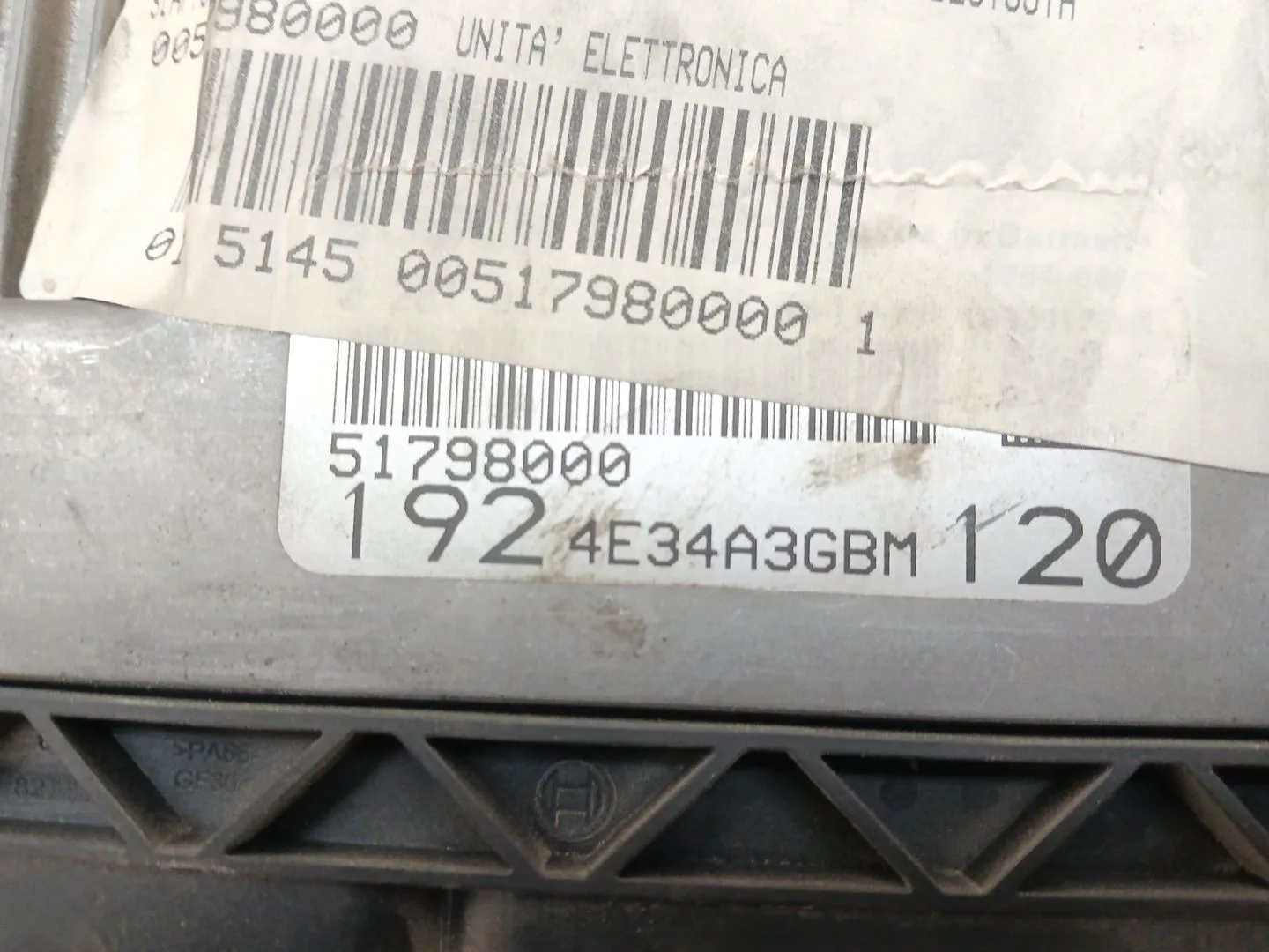 Centralita Motor Uce para Fiat Stilo Multi Wagon (192_)
