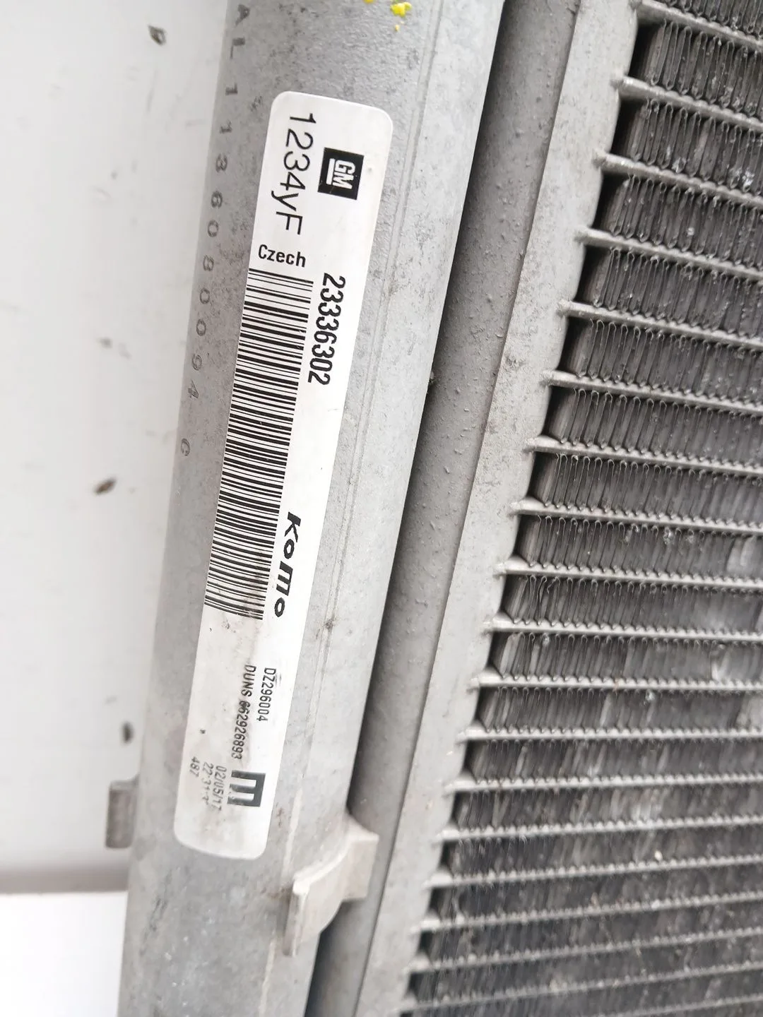 Condensador / Radiador Aire Acondicionado para Opel Insignia B Grand Sport (Z18)