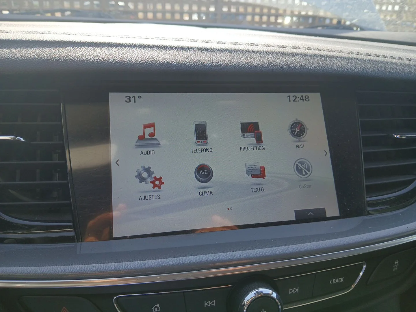 Pantalla Multifuncion para Opel Insignia B Grand Sport (Z18)