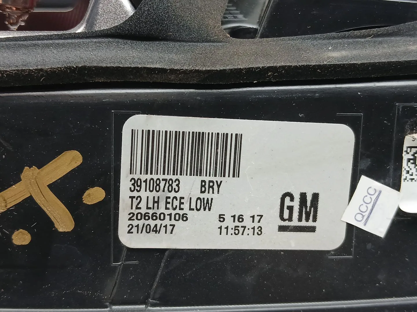 Piloto Trasero Izquierdo Interior para Opel Insignia B Grand Sport (Z18)