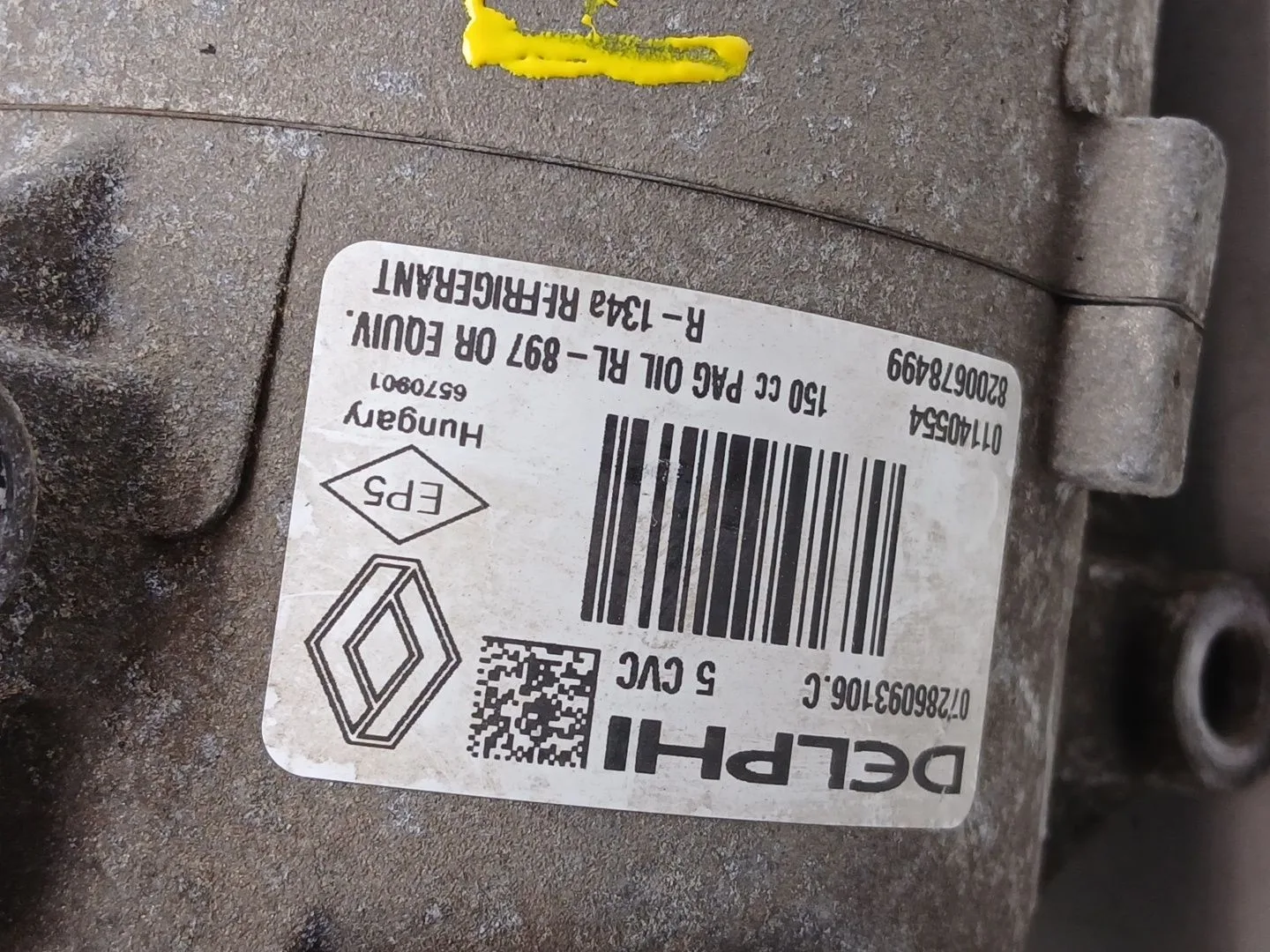Compresor Aire Acondicionado para Renault Megane Ii (Bm0/1_, Cm0/1_)
