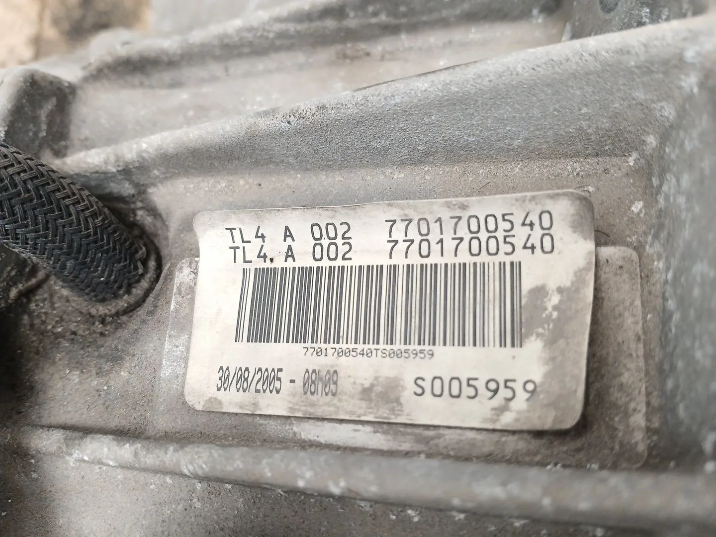 Caja Cambios para Renault Clio Iii (Br0/1, Cr0/1)