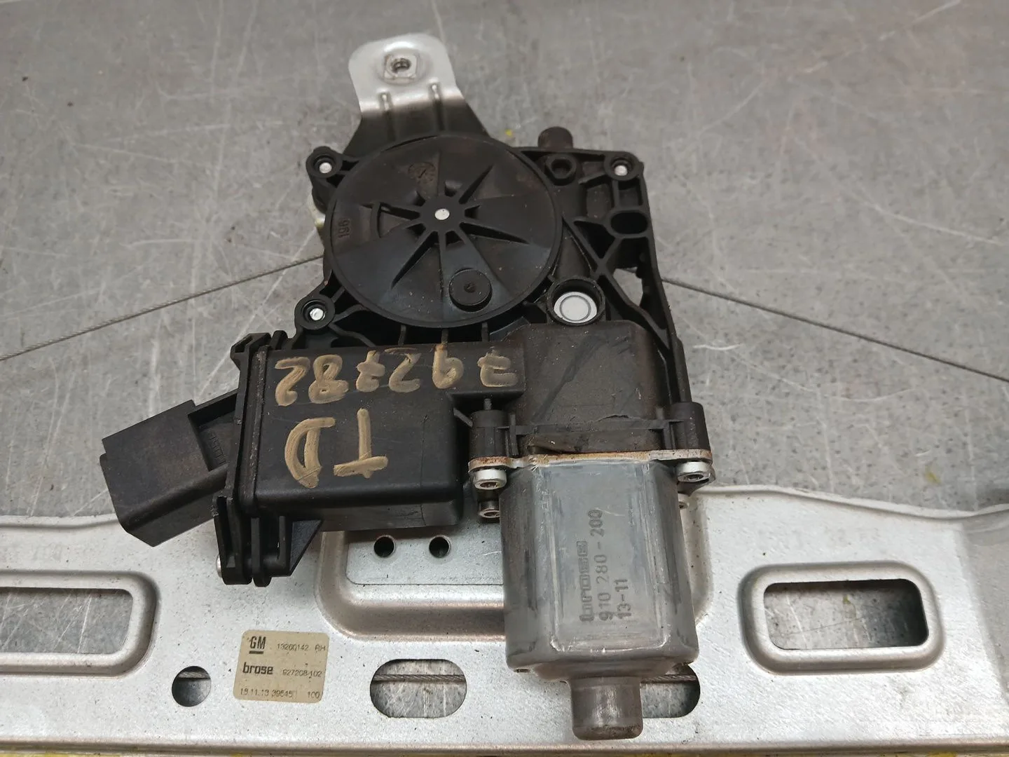 Elevalunas Trasero Derecho para Opel Zafira Tourer C (P12)