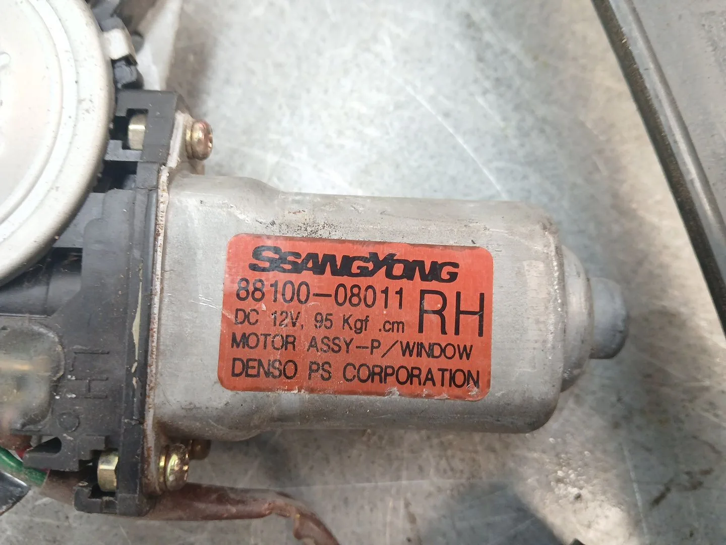 Elevalunas Delantero Derecho para Ssangyong Rexton