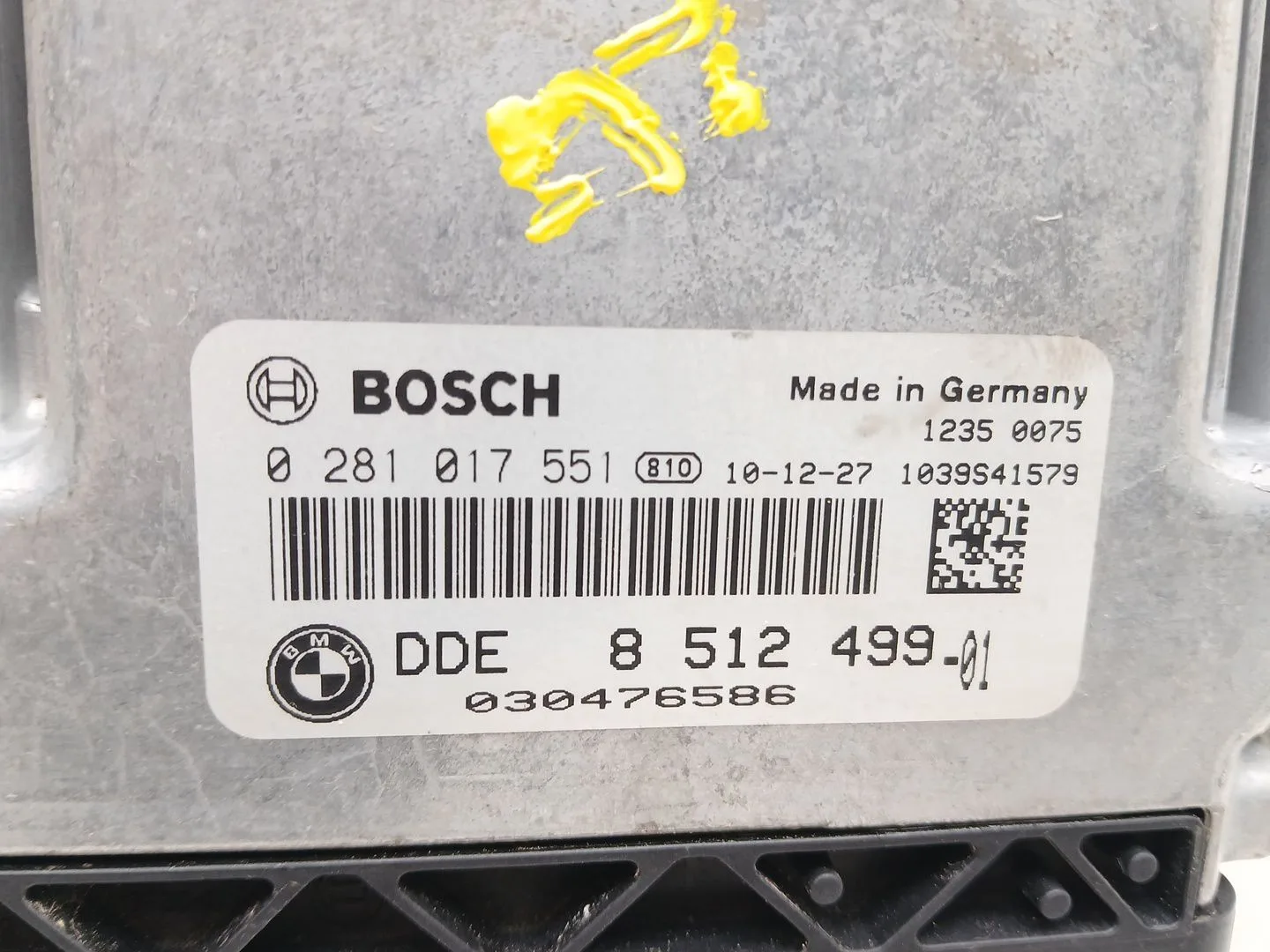 Centralita Motor Uce para Bmw X1 (E84)