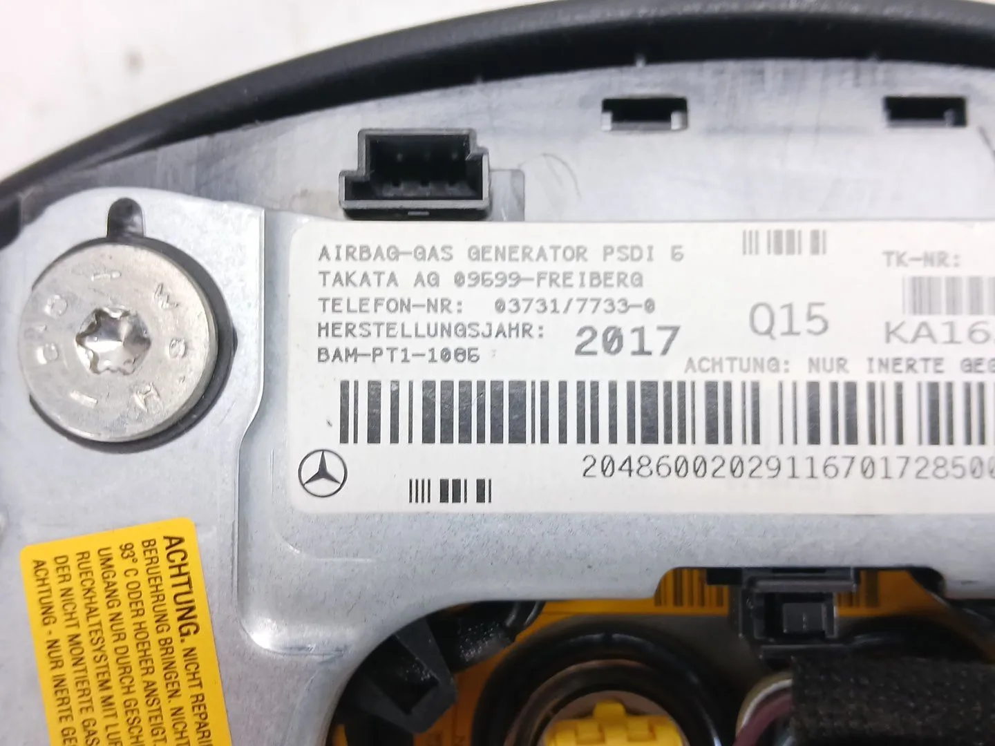 Kit Airbag para Mercedes-Benz Clase C (W204)
