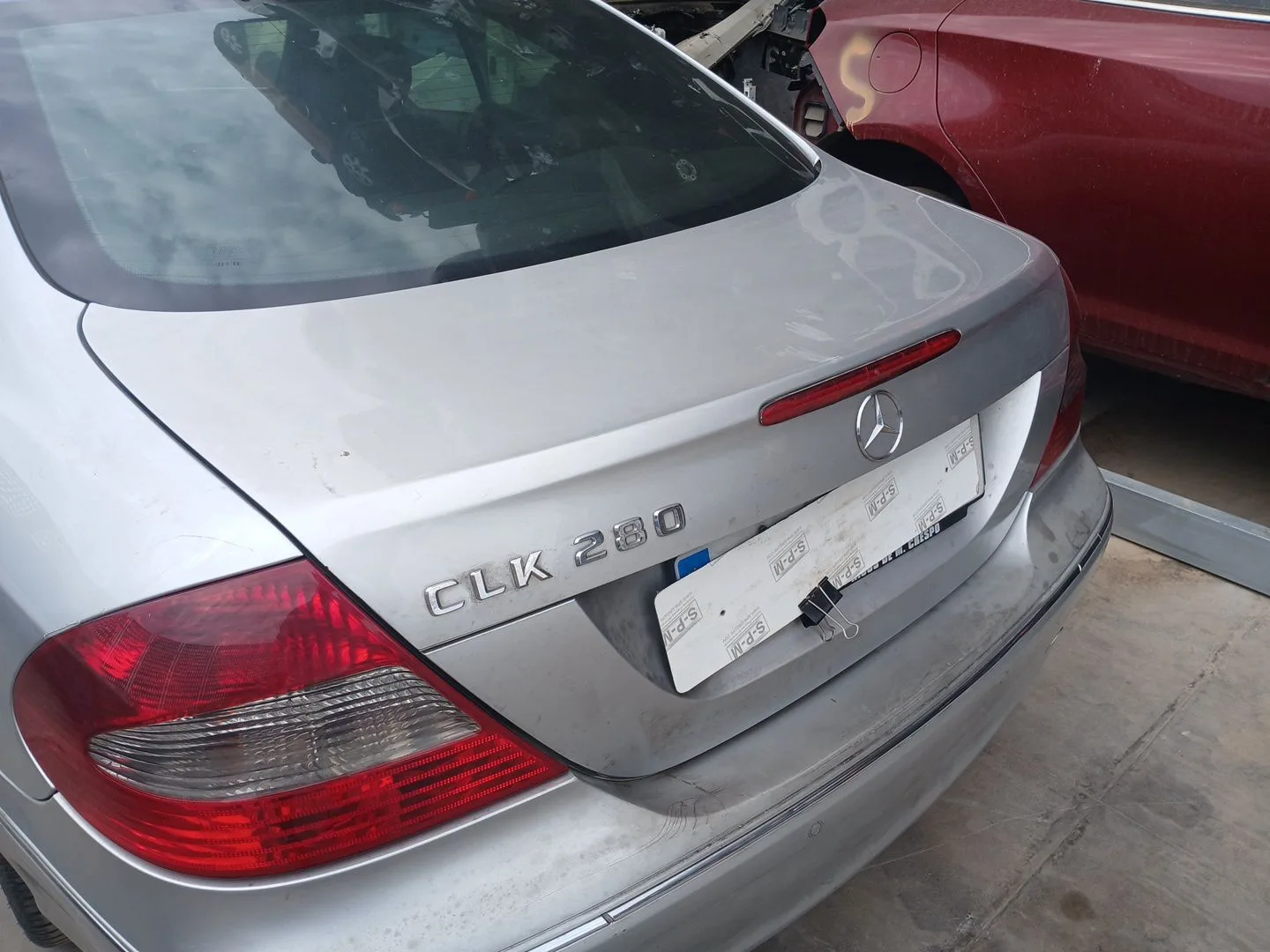 Tapa Maletero para Mercedes-Benz Clk (C209)