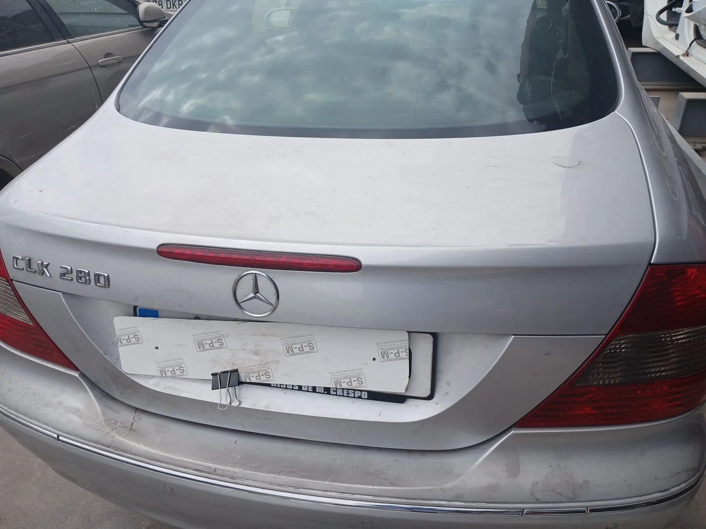 Tapa Maletero para Mercedes-Benz Clk (C209)