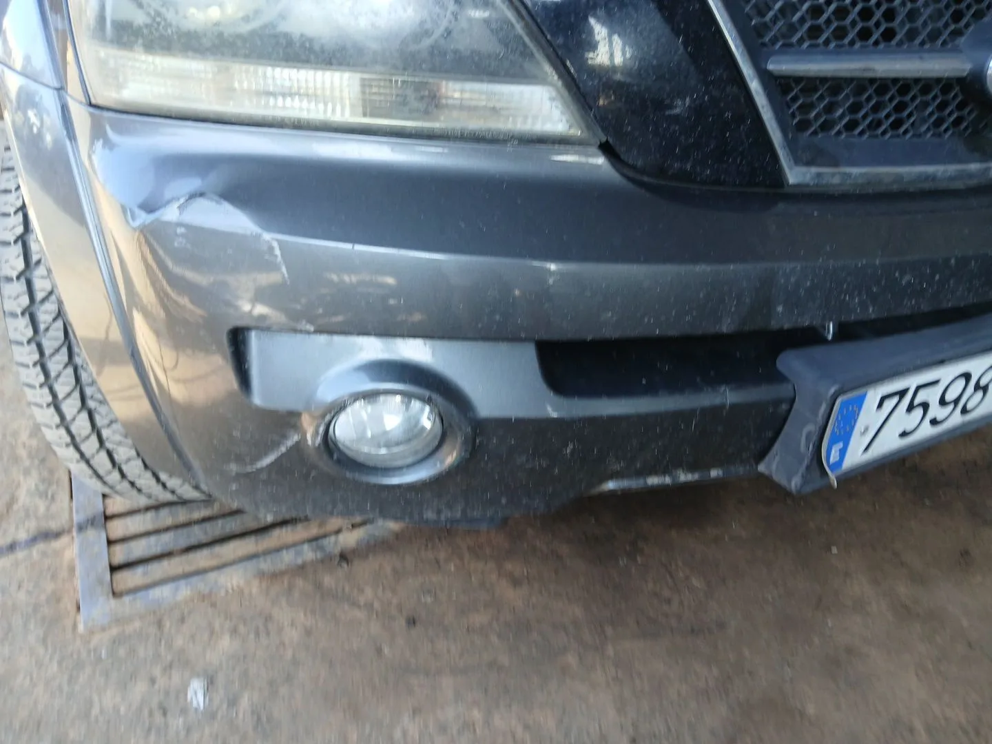 Paragolpes Delantero para Kia Sorento I (Jc)