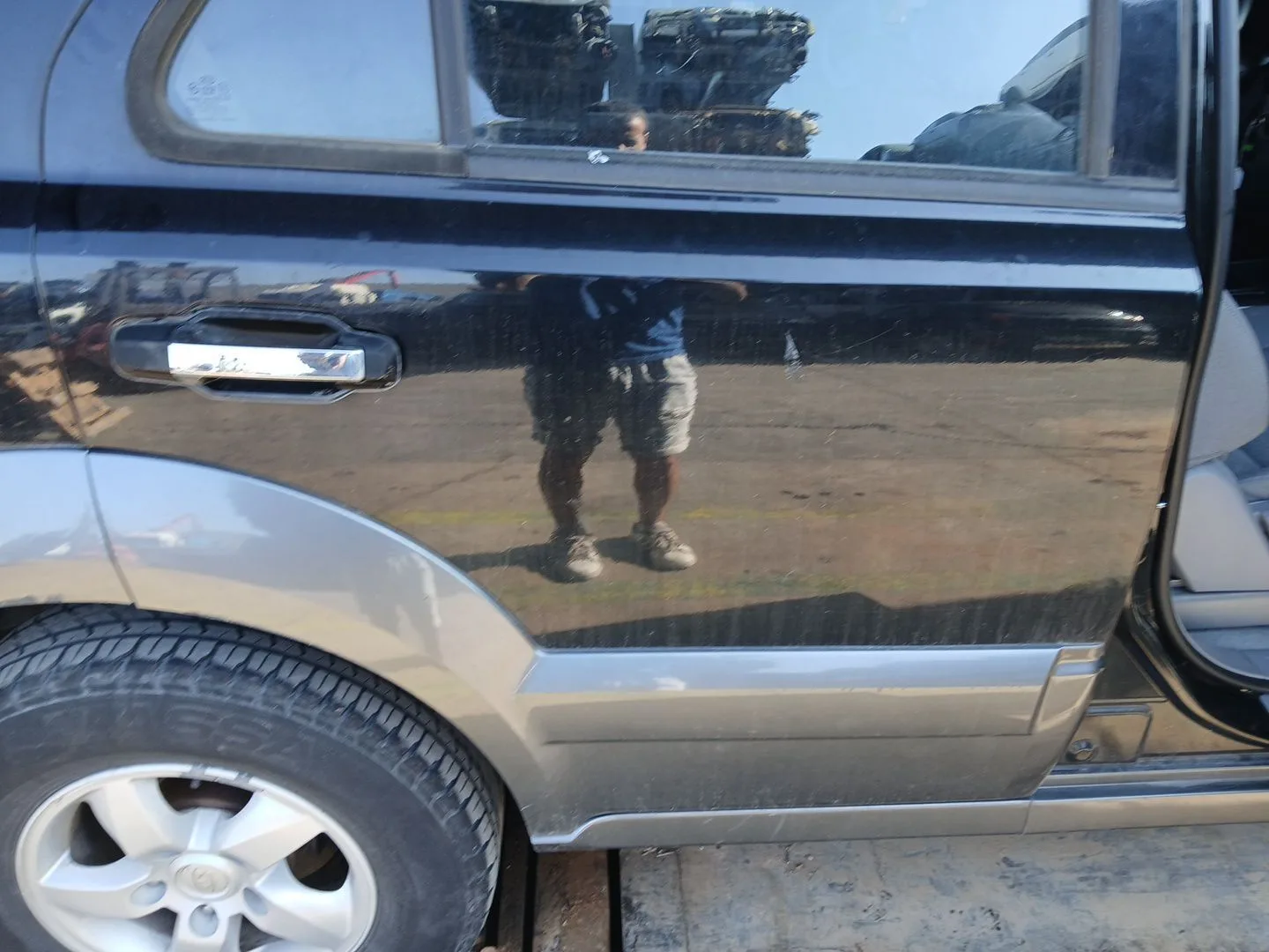 Puerta Trasera Derecha para Kia Sorento I (Jc)