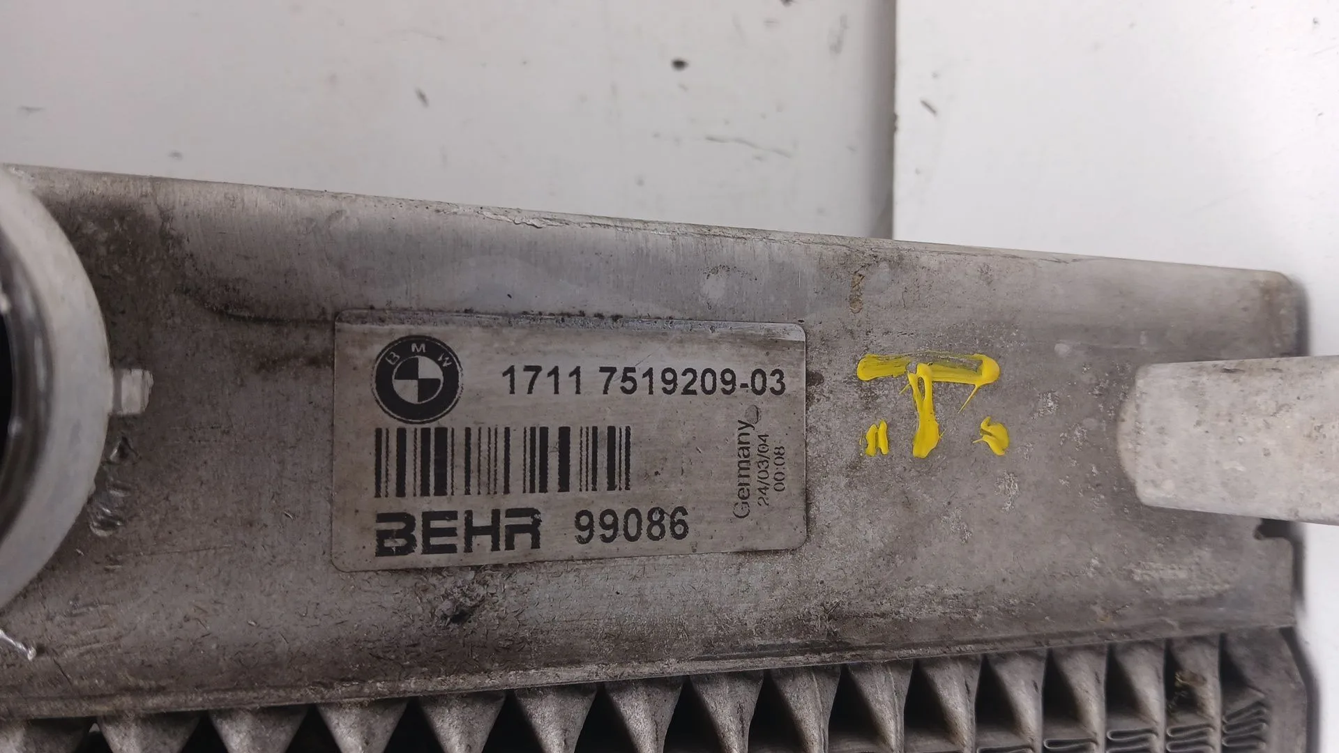 Radiador Agua para Bmw 5 (E60)
