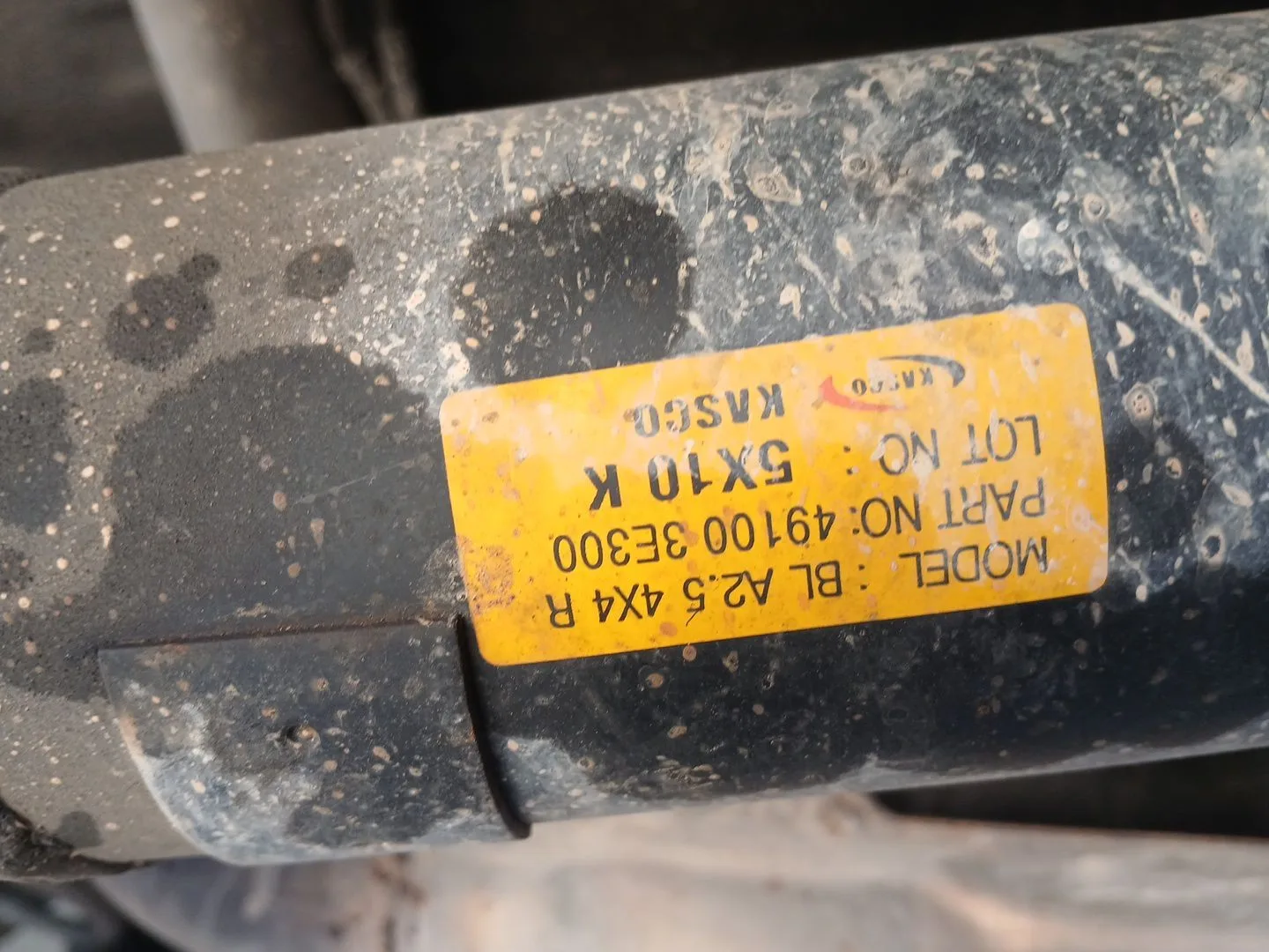 Transmision Central para Kia Sorento I (Jc)