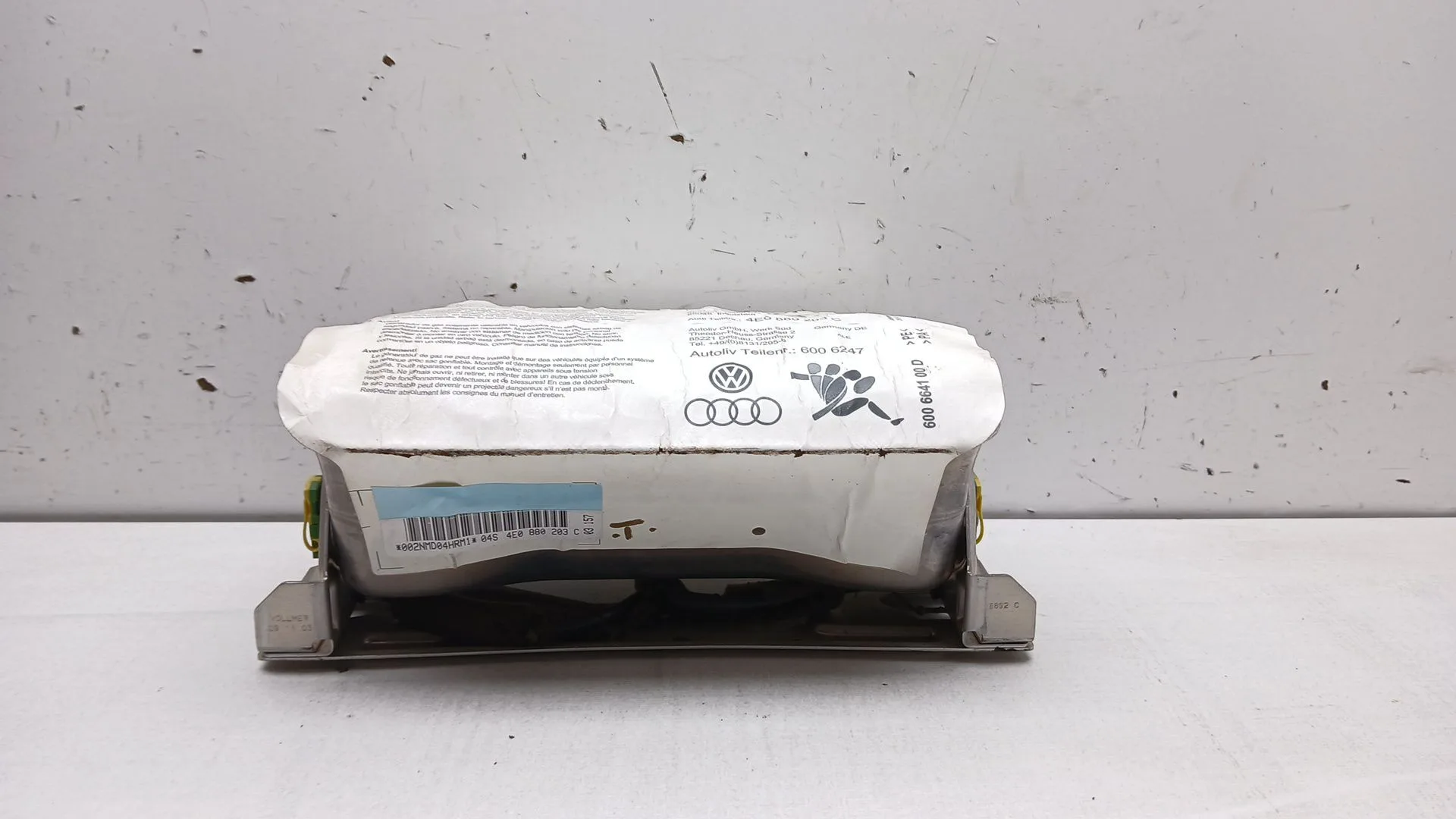 Airbag Delantero Derecho para Audi A8 (4E2)