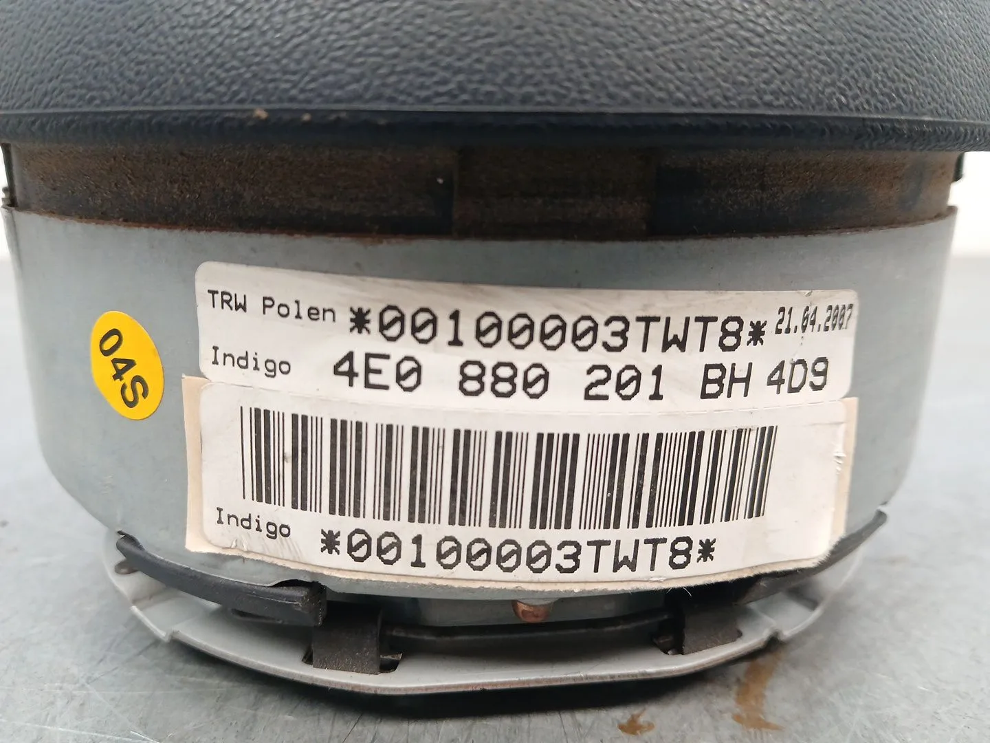 Airbag Delantero Izquierdo para Audi A8 (4E2)