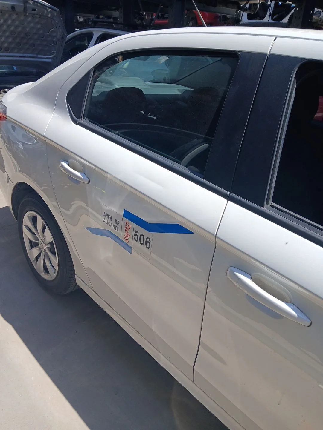 Puerta Trasera Derecha para Citroën C-Elysee (Dd_)