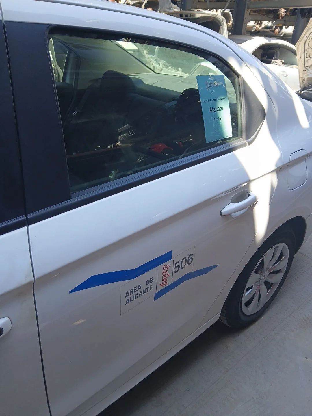 Puerta Trasera Izquierda para Citroën C-Elysee (Dd_)