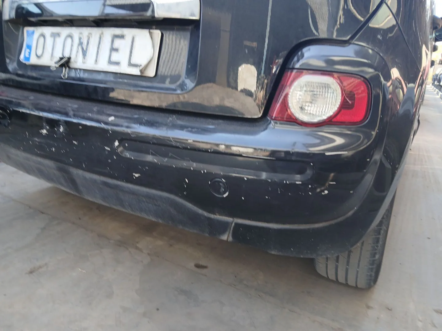 Paragolpes Trasero para Citroën C3 Picasso (Sh_)