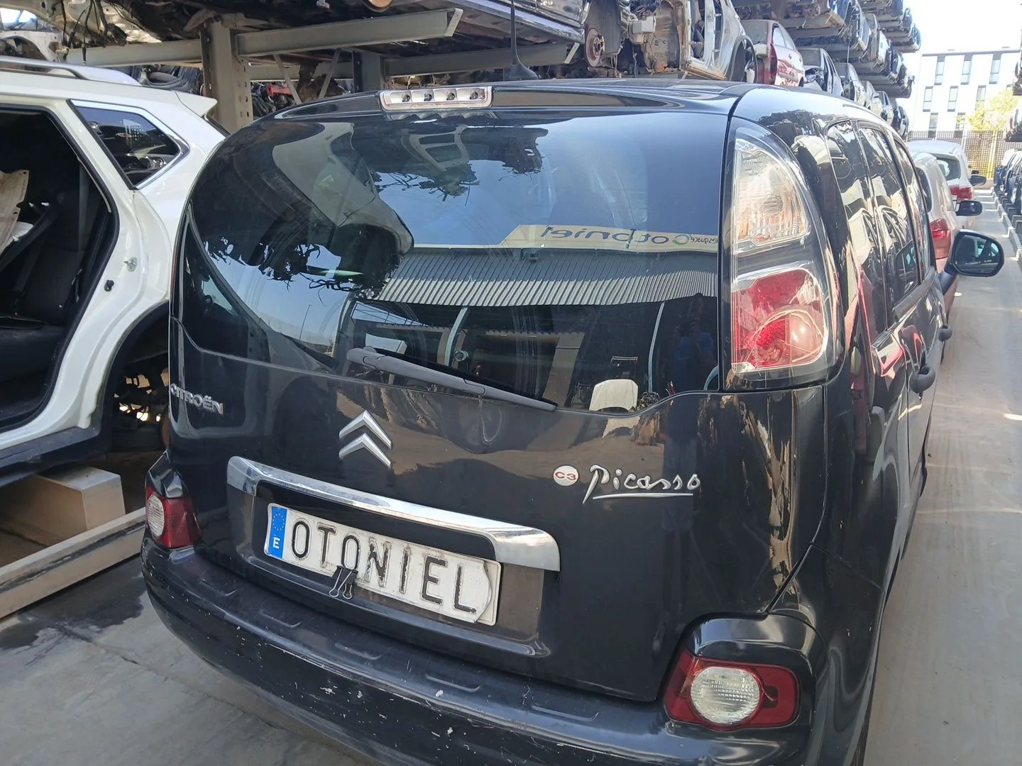 Porton Trasero para Citroën C3 Picasso (Sh_)