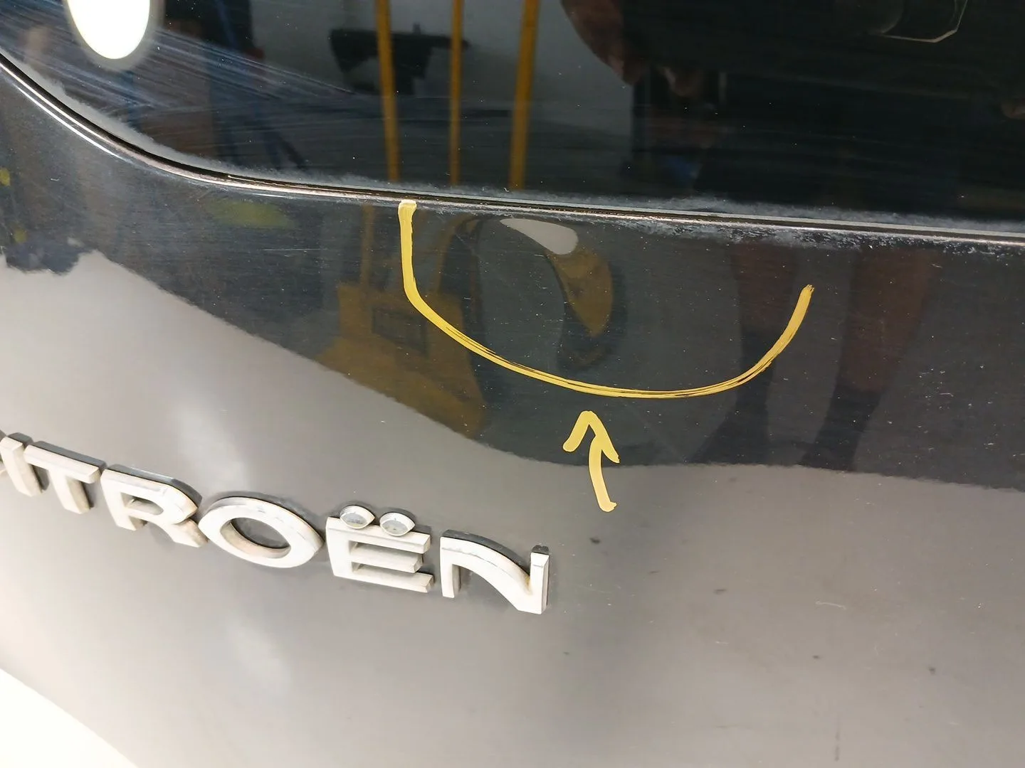 Porton Trasero para Citroën C3 Picasso (Sh_)