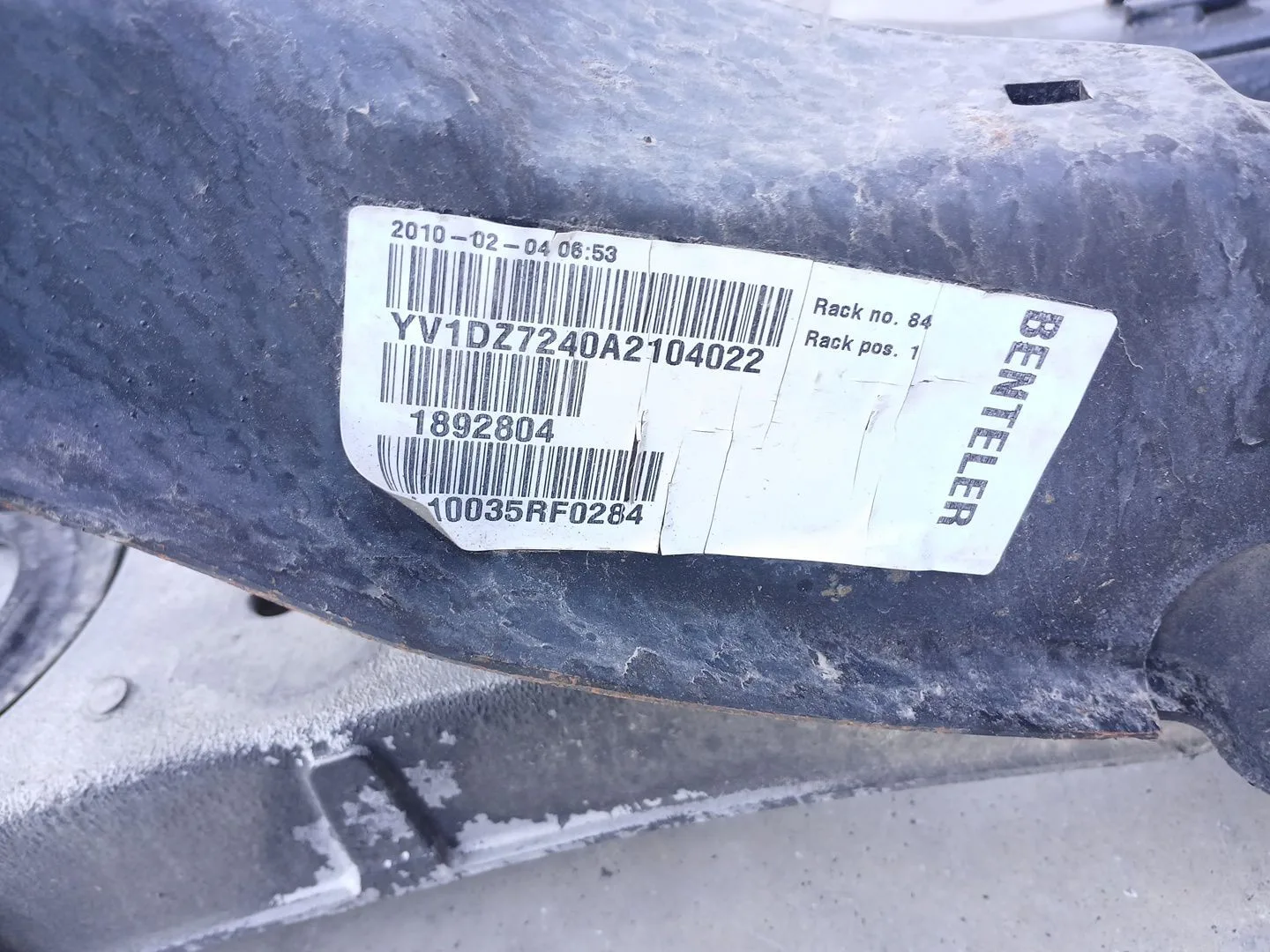 Puente Trasero para Volvo Xc60 I Suv (156)