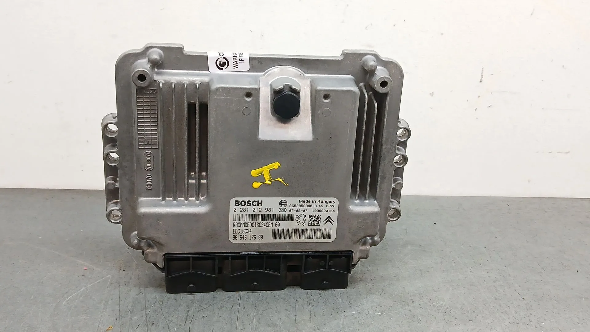 Centralita Motor Uce para Citroën C4 Grand Picasso I (Ua_)