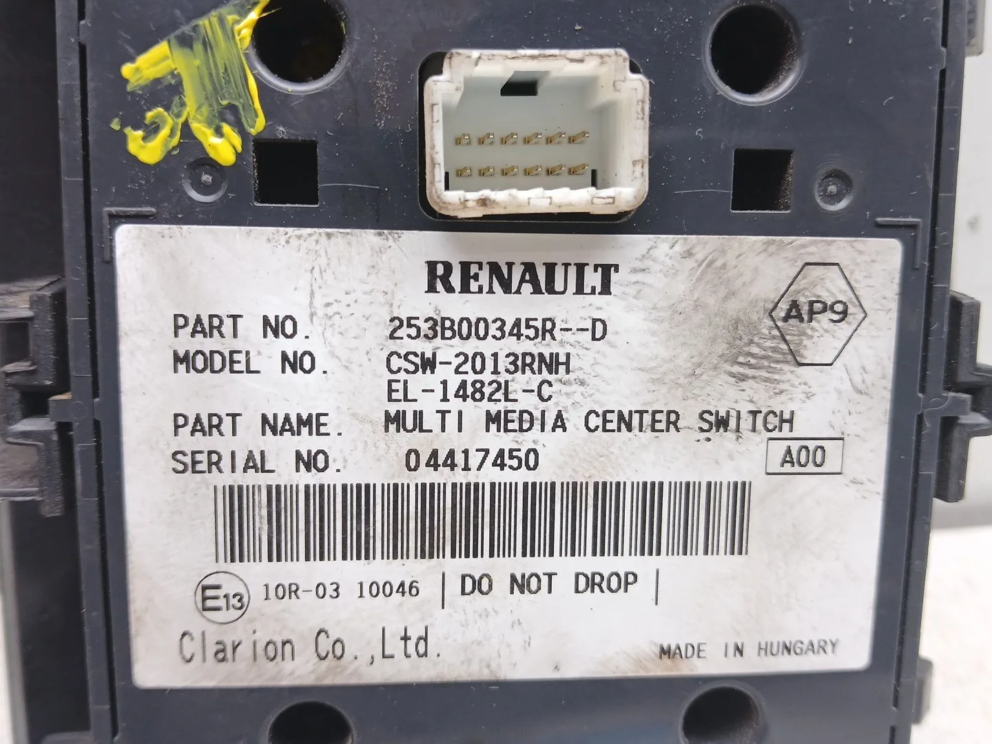 Mando Multifuncion para Renault Megane Iii Berlina 5 P